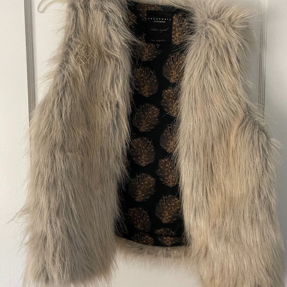Sanctuary Faux Fur Vest